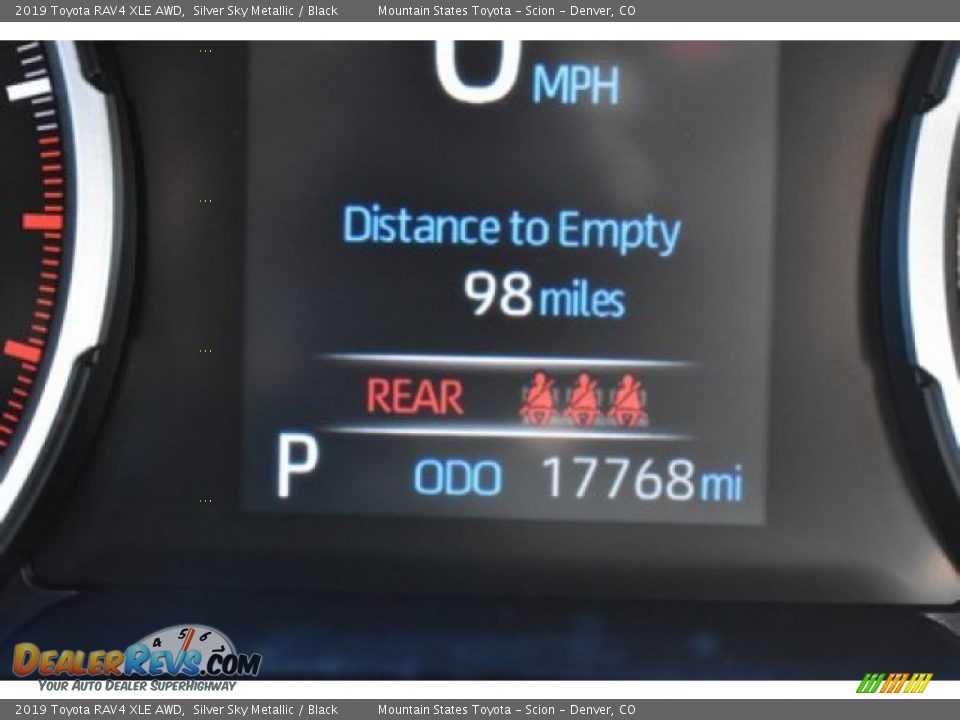 2019 Toyota RAV4 XLE AWD Silver Sky Metallic / Black Photo #27