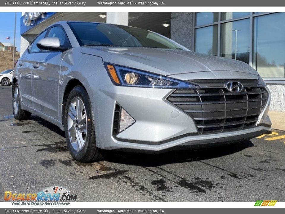 2020 Hyundai Elantra SEL Stellar Silver / Gray Photo #1