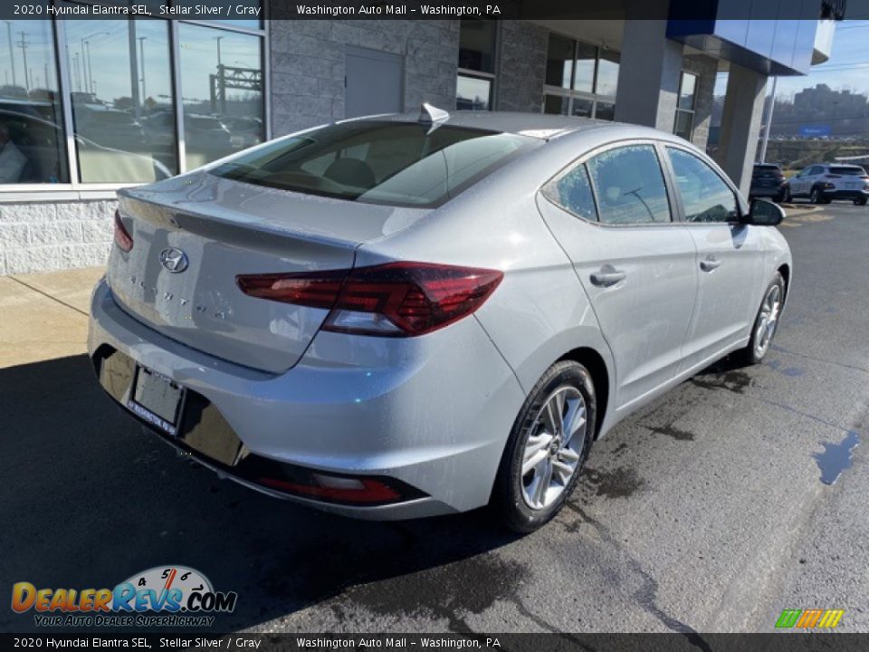2020 Hyundai Elantra SEL Stellar Silver / Gray Photo #4
