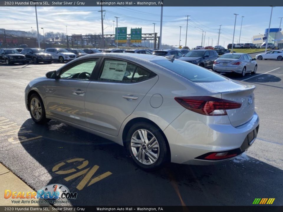 2020 Hyundai Elantra SEL Stellar Silver / Gray Photo #6