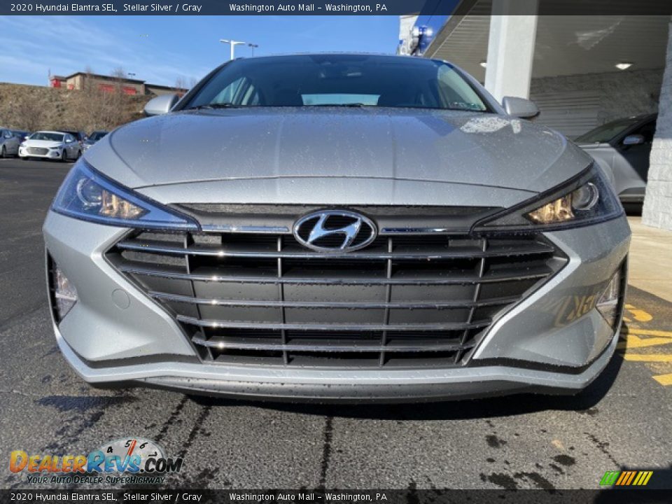2020 Hyundai Elantra SEL Stellar Silver / Gray Photo #8