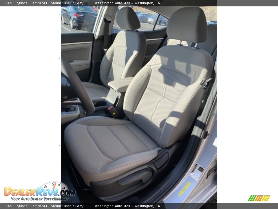 2020 Hyundai Elantra SEL Stellar Silver / Gray Photo #15