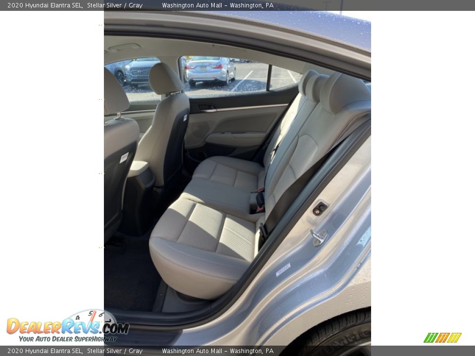 2020 Hyundai Elantra SEL Stellar Silver / Gray Photo #20