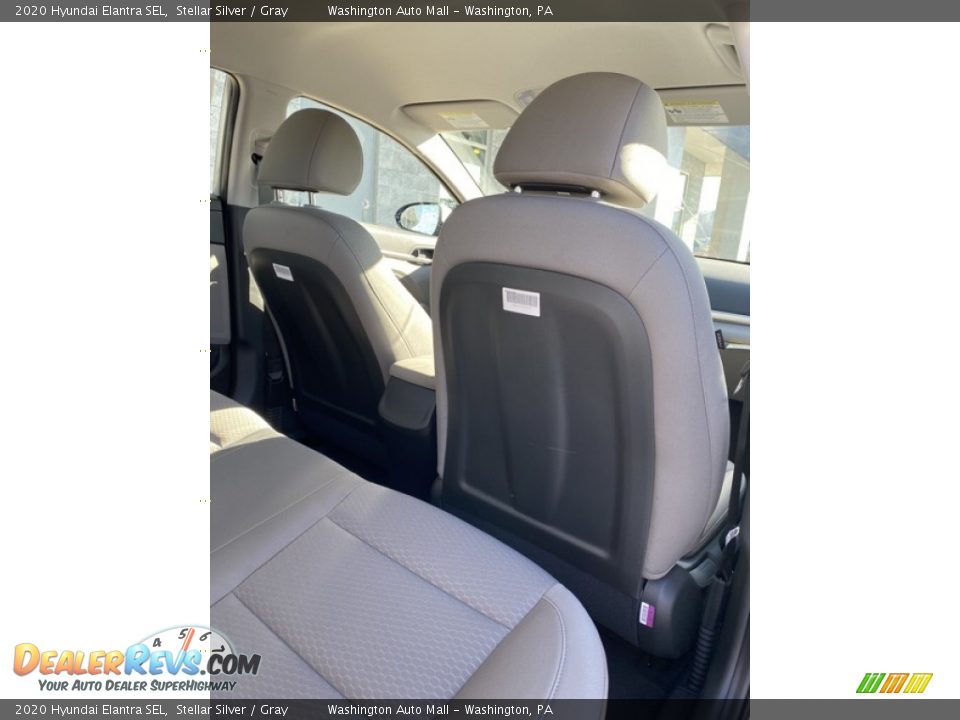 2020 Hyundai Elantra SEL Stellar Silver / Gray Photo #24