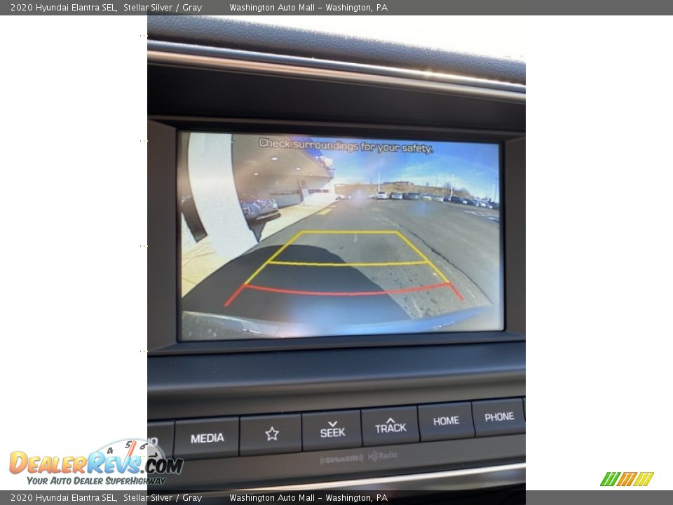 2020 Hyundai Elantra SEL Stellar Silver / Gray Photo #30