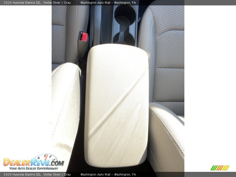 2020 Hyundai Elantra SEL Stellar Silver / Gray Photo #32