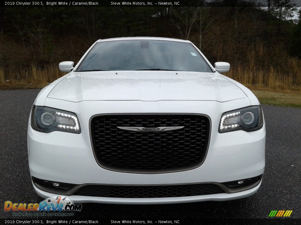 2019 Chrysler 300 S Bright White / Caramel/Black Photo #3