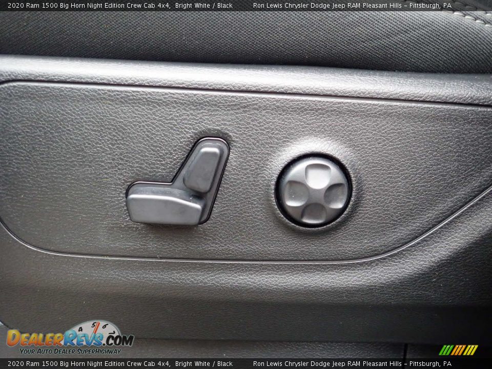 2020 Ram 1500 Big Horn Night Edition Crew Cab 4x4 Bright White / Black Photo #13