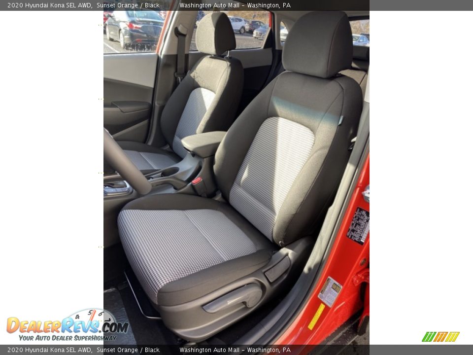 2020 Hyundai Kona SEL AWD Sunset Orange / Black Photo #15