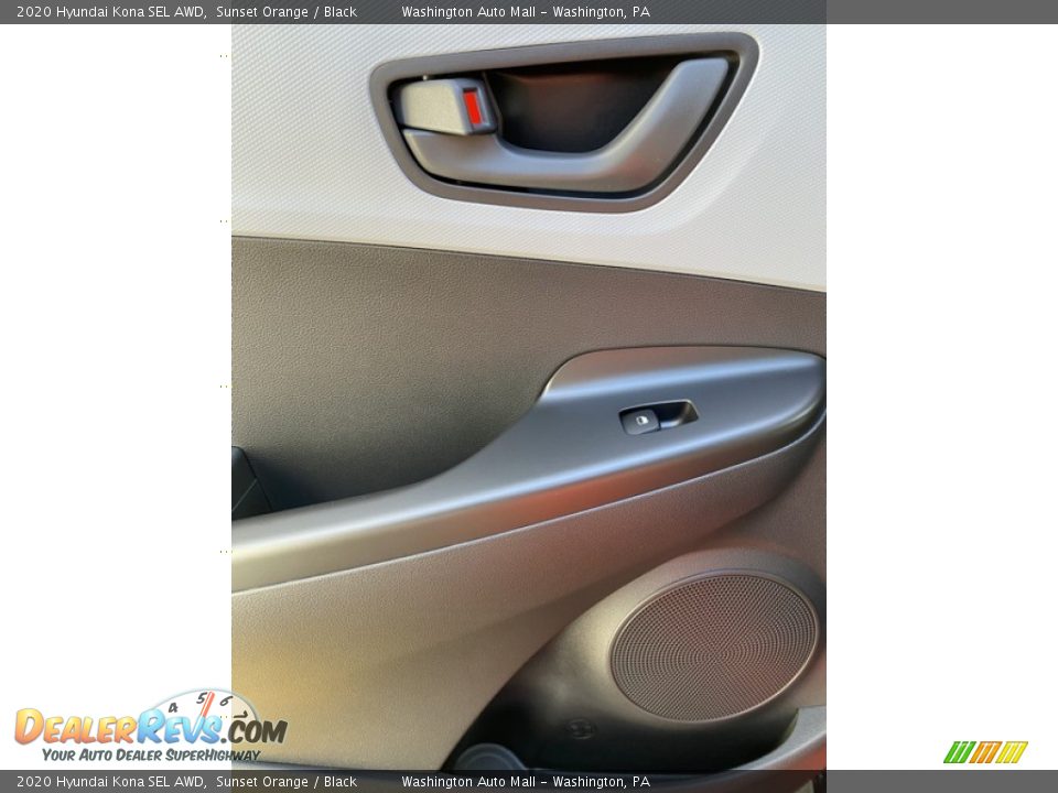 2020 Hyundai Kona SEL AWD Sunset Orange / Black Photo #18