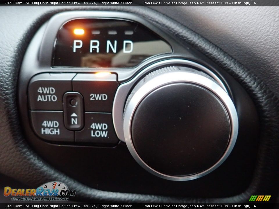 2020 Ram 1500 Big Horn Night Edition Crew Cab 4x4 Bright White / Black Photo #17