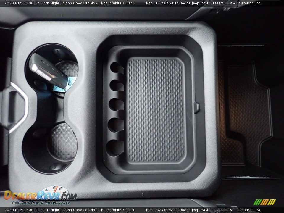 2020 Ram 1500 Big Horn Night Edition Crew Cab 4x4 Bright White / Black Photo #18