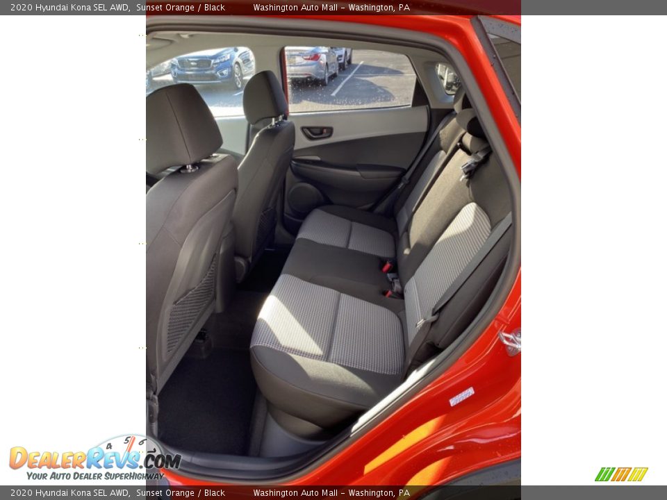 2020 Hyundai Kona SEL AWD Sunset Orange / Black Photo #20