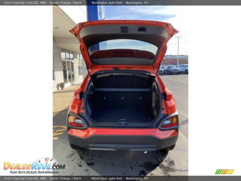 2020 Hyundai Kona SEL AWD Sunset Orange / Black Photo #21