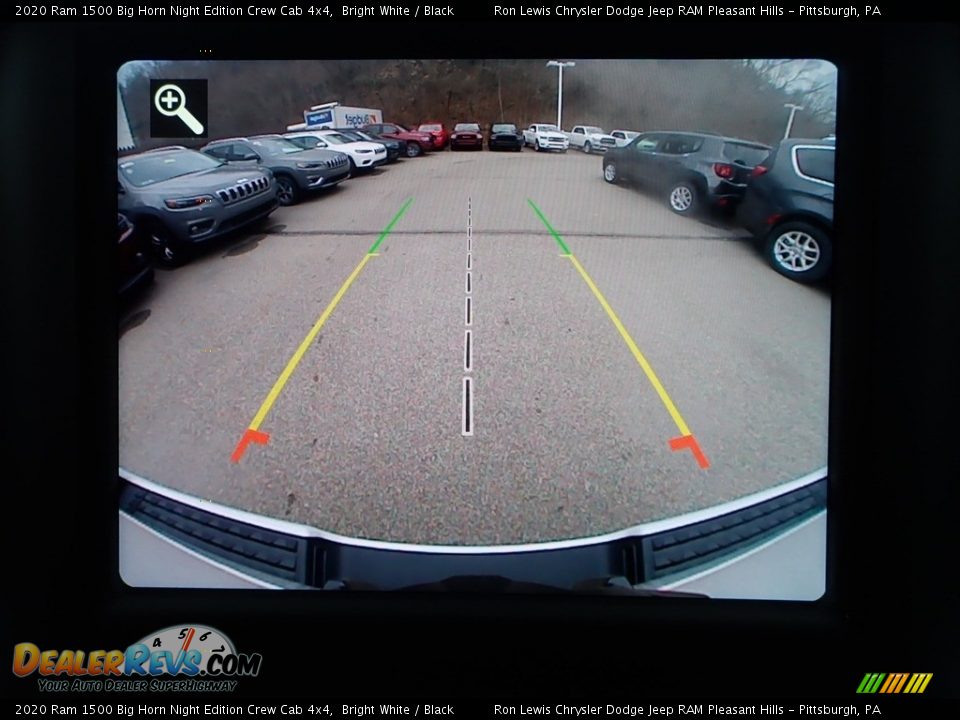 2020 Ram 1500 Big Horn Night Edition Crew Cab 4x4 Bright White / Black Photo #20