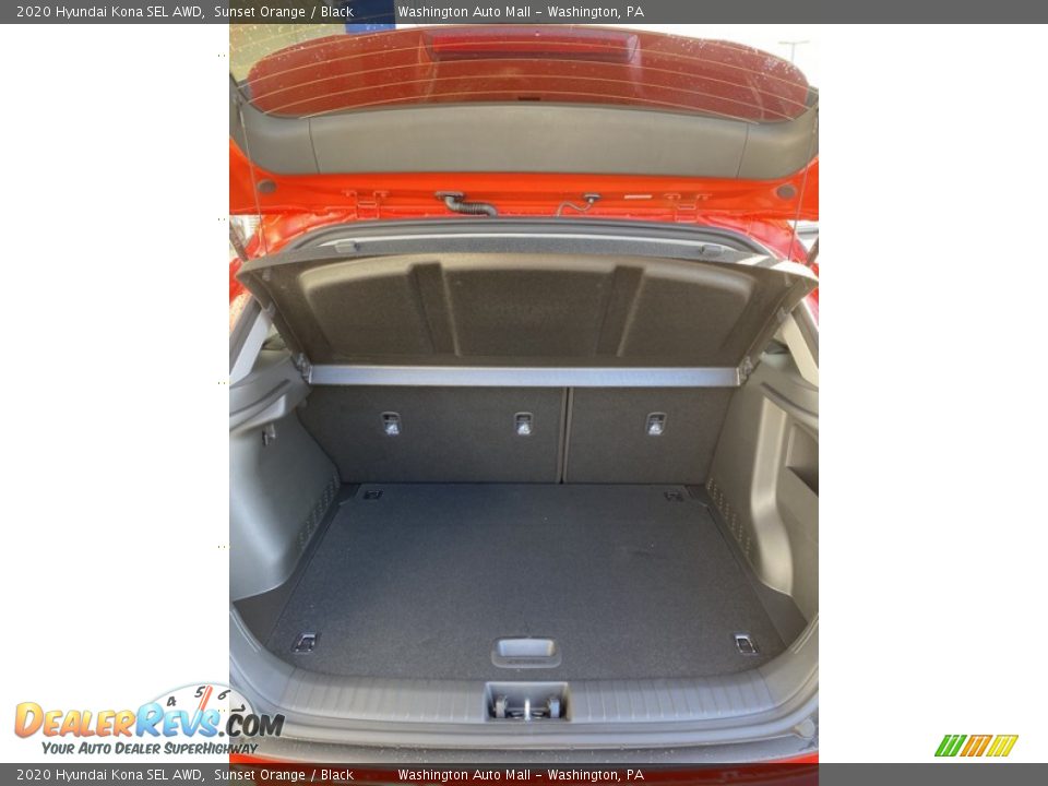 2020 Hyundai Kona SEL AWD Sunset Orange / Black Photo #22