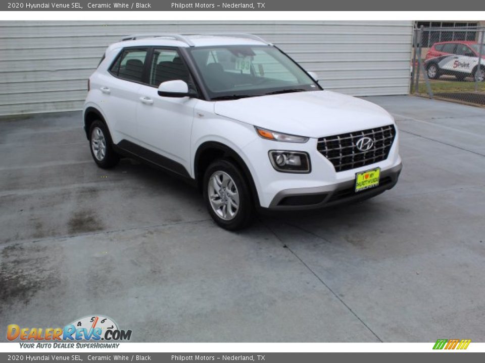 2020 Hyundai Venue SEL Ceramic White / Black Photo #2