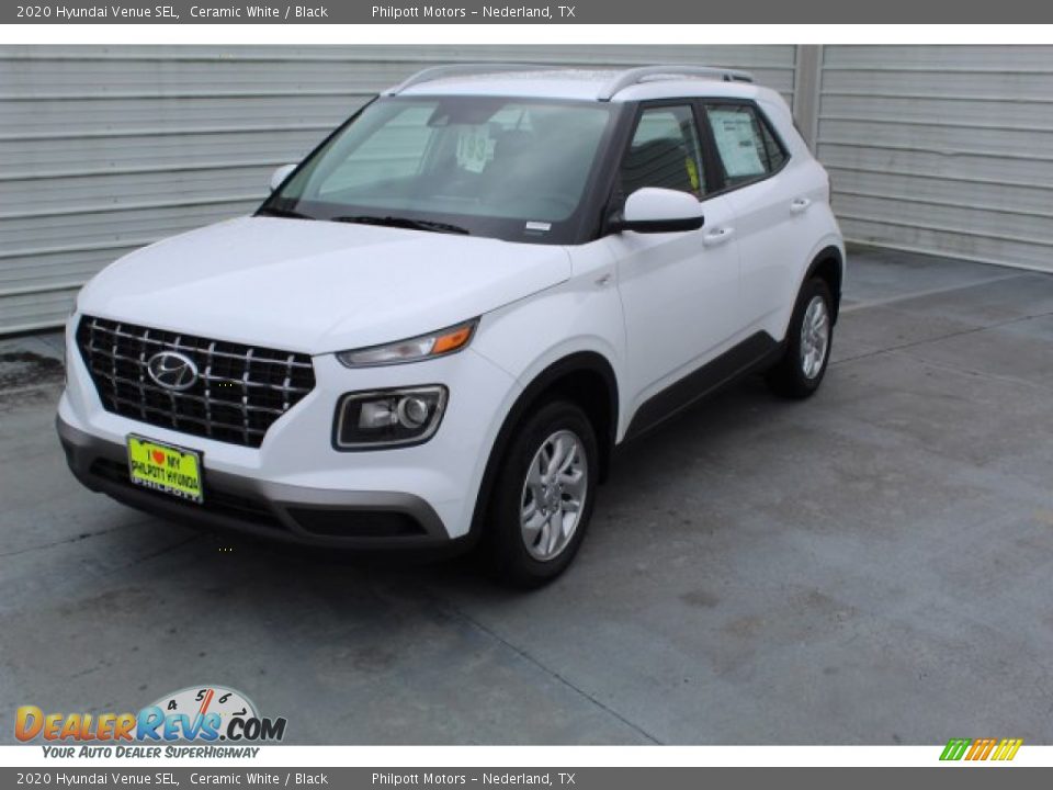 2020 Hyundai Venue SEL Ceramic White / Black Photo #4