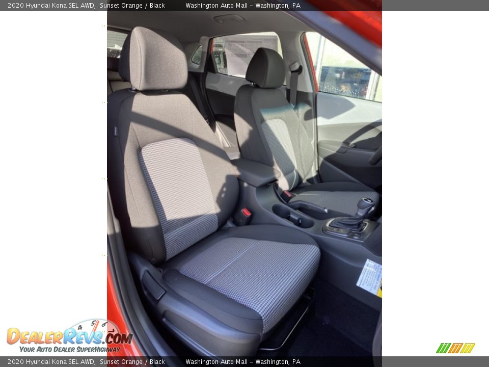 2020 Hyundai Kona SEL AWD Sunset Orange / Black Photo #25