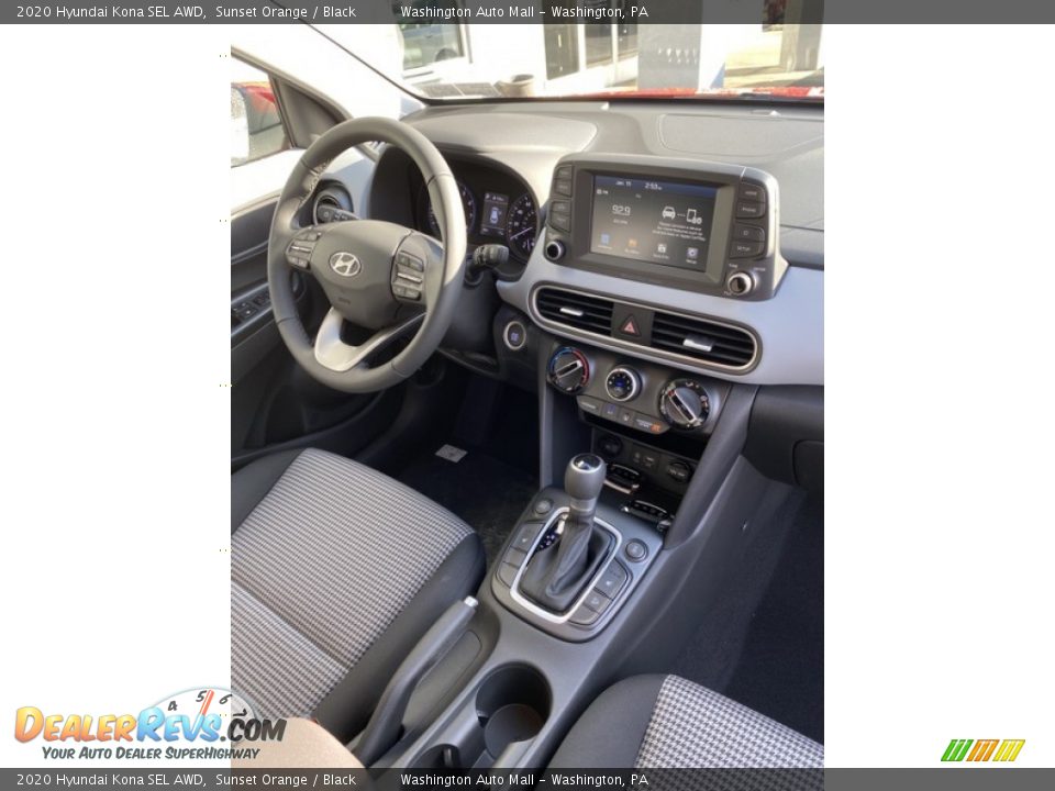 2020 Hyundai Kona SEL AWD Sunset Orange / Black Photo #26