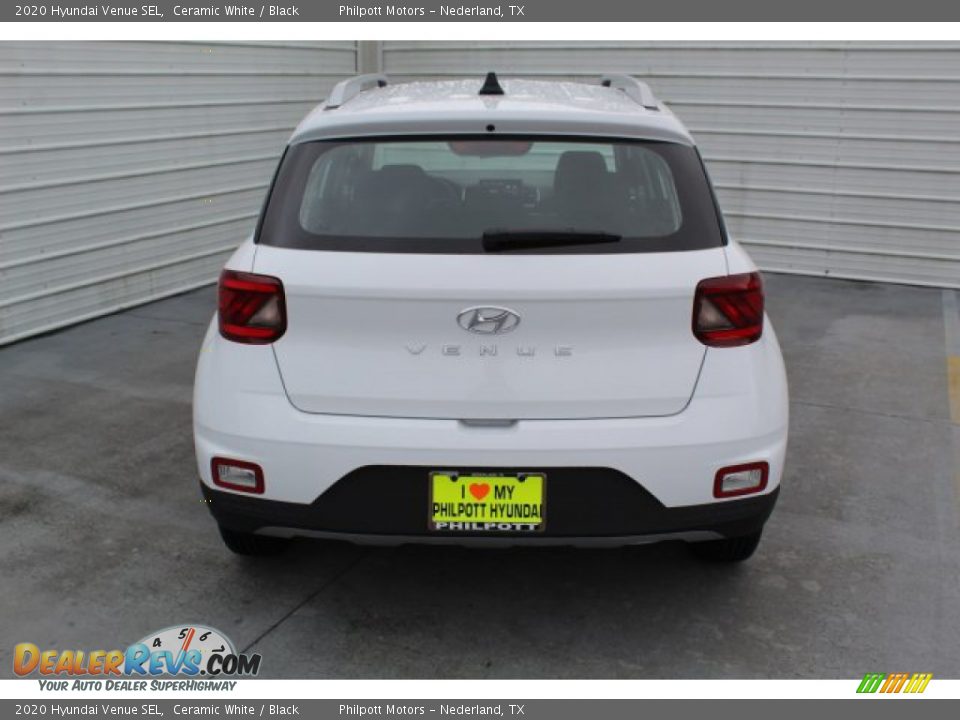 2020 Hyundai Venue SEL Ceramic White / Black Photo #7