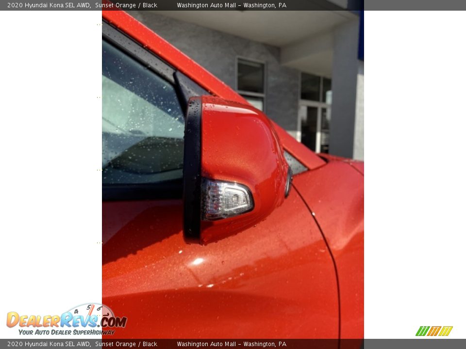 2020 Hyundai Kona SEL AWD Sunset Orange / Black Photo #27