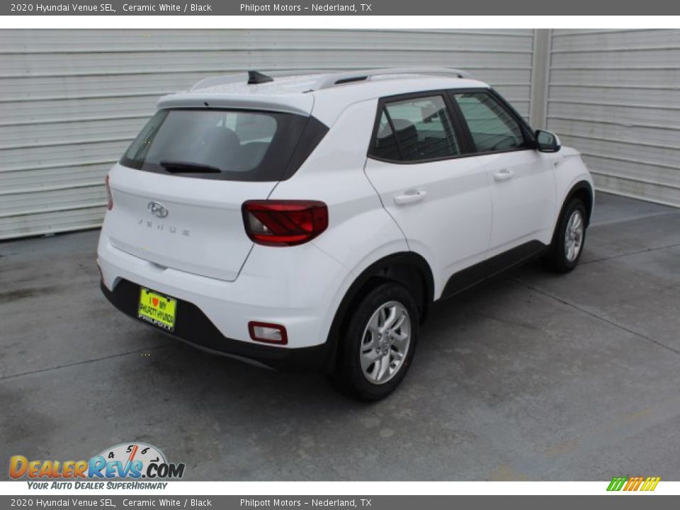 2020 Hyundai Venue SEL Ceramic White / Black Photo #8