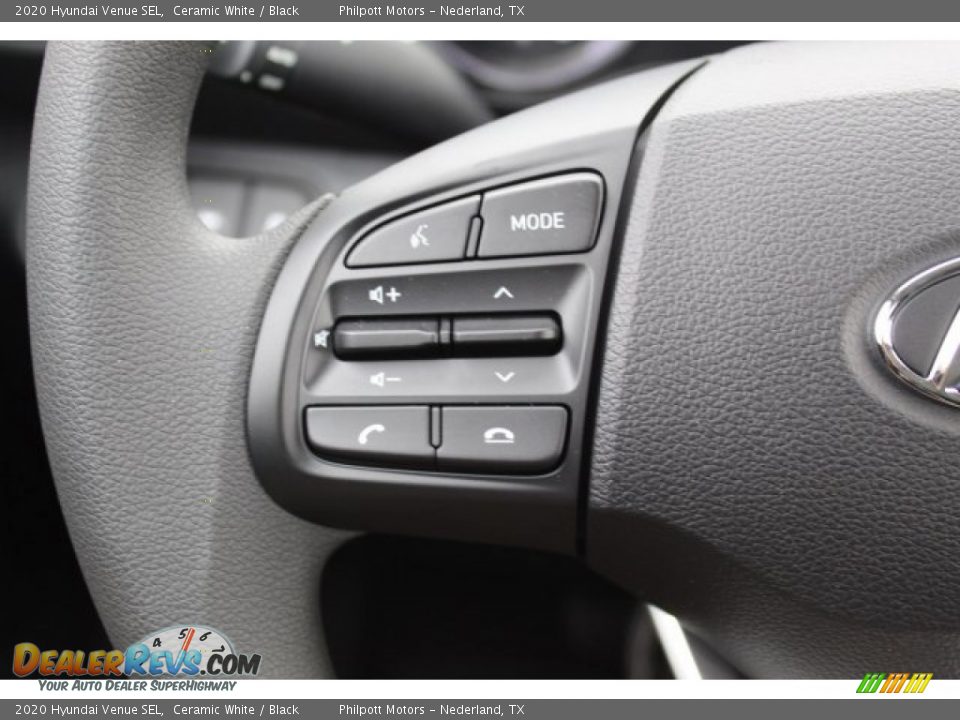 2020 Hyundai Venue SEL Ceramic White / Black Photo #11