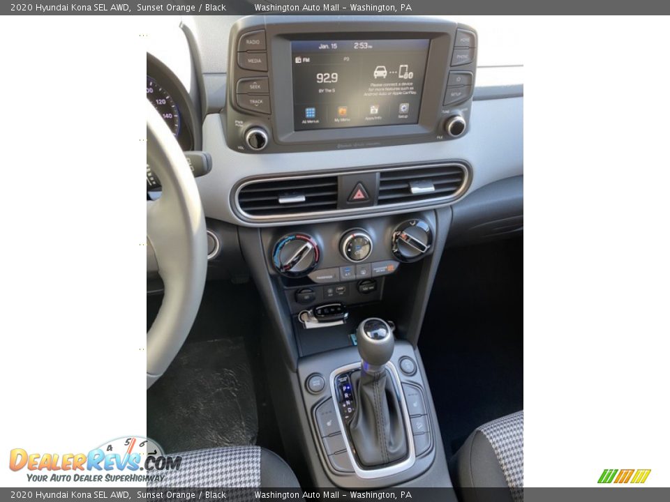 2020 Hyundai Kona SEL AWD Sunset Orange / Black Photo #30