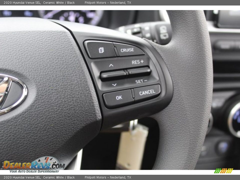 2020 Hyundai Venue SEL Ceramic White / Black Photo #12