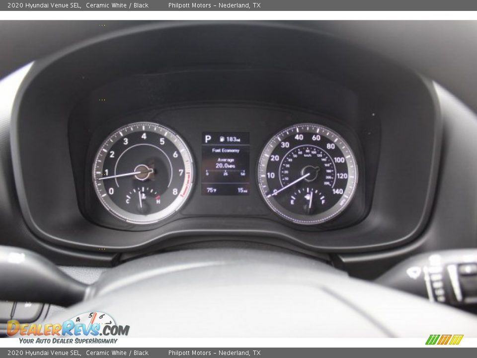 2020 Hyundai Venue SEL Ceramic White / Black Photo #13