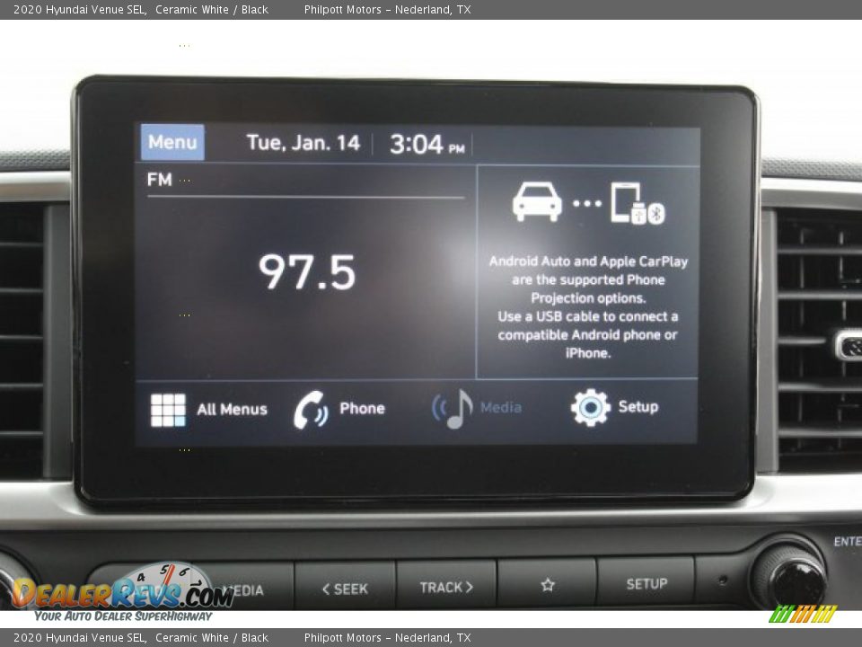 2020 Hyundai Venue SEL Ceramic White / Black Photo #15