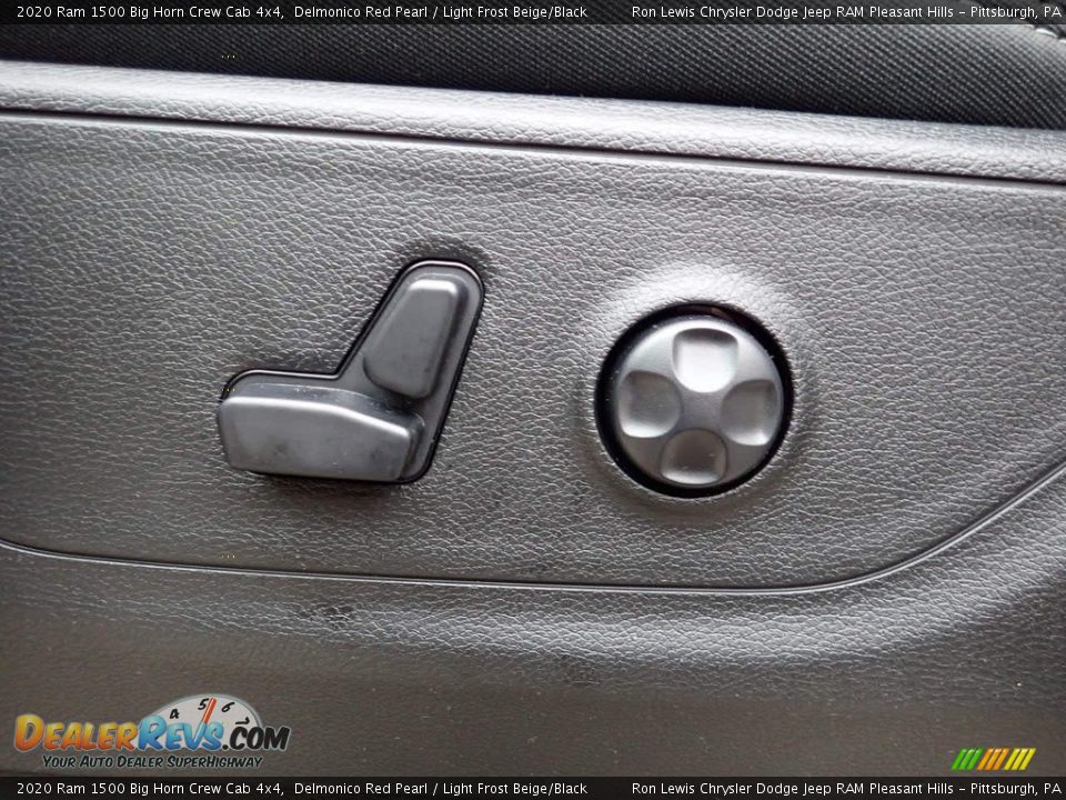 2020 Ram 1500 Big Horn Crew Cab 4x4 Delmonico Red Pearl / Light Frost Beige/Black Photo #12