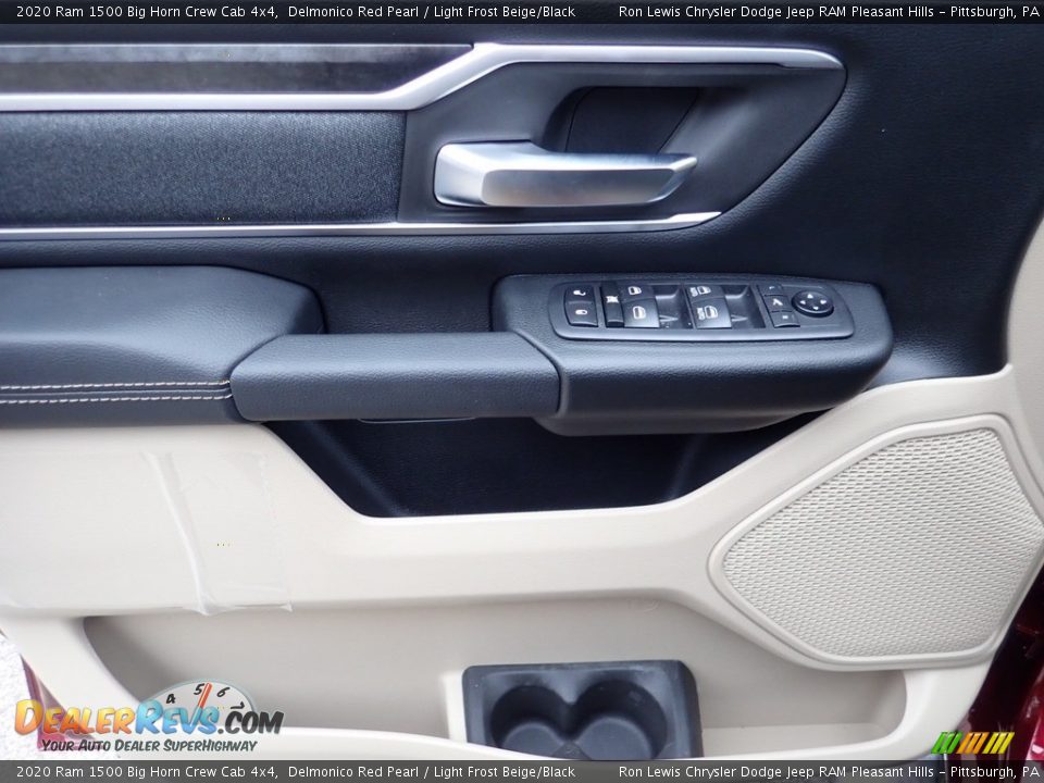 2020 Ram 1500 Big Horn Crew Cab 4x4 Delmonico Red Pearl / Light Frost Beige/Black Photo #13