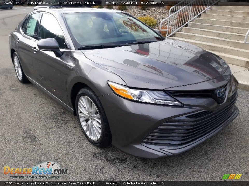 2020 Toyota Camry Hybrid XLE Predawn Gray Mica / Black Photo #1