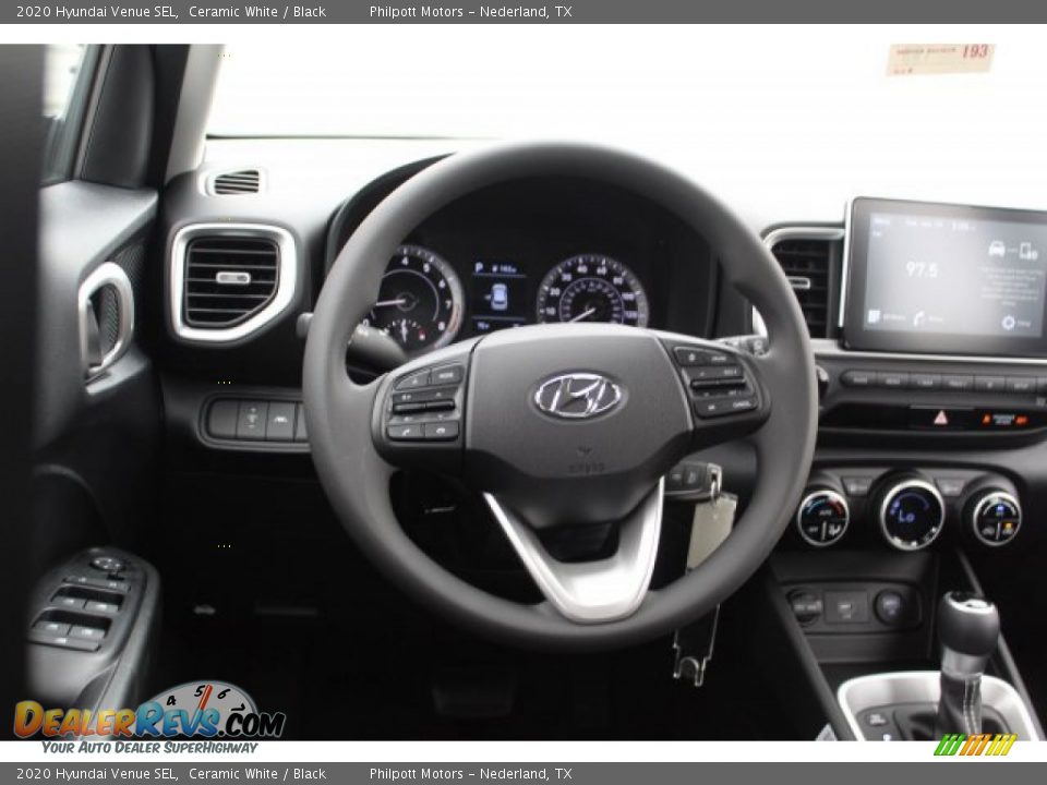 2020 Hyundai Venue SEL Ceramic White / Black Photo #21