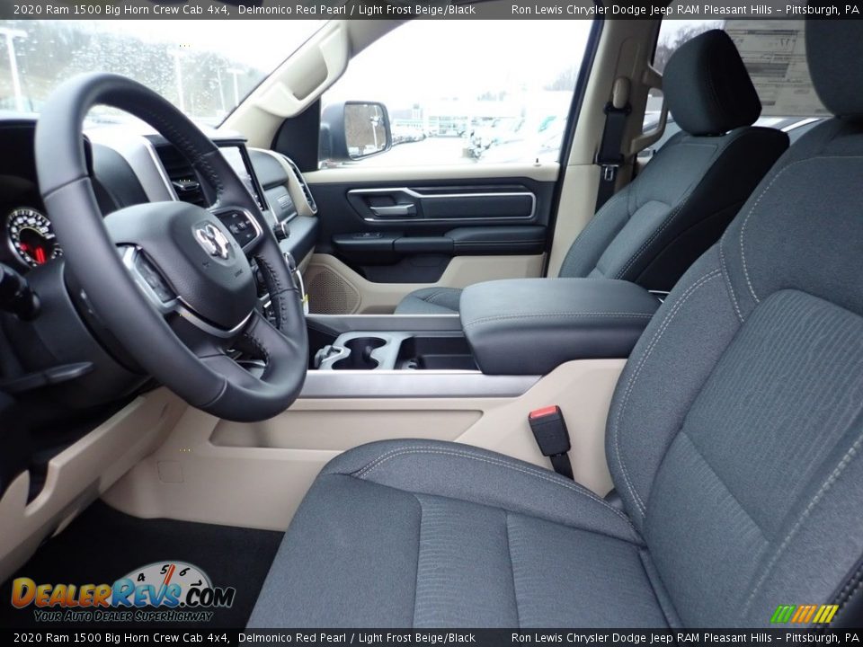 2020 Ram 1500 Big Horn Crew Cab 4x4 Delmonico Red Pearl / Light Frost Beige/Black Photo #15
