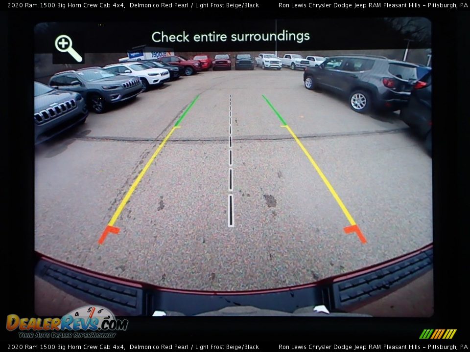 2020 Ram 1500 Big Horn Crew Cab 4x4 Delmonico Red Pearl / Light Frost Beige/Black Photo #18