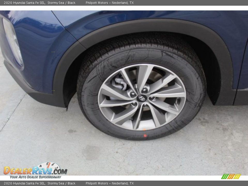 2020 Hyundai Santa Fe SEL Stormy Sea / Black Photo #5