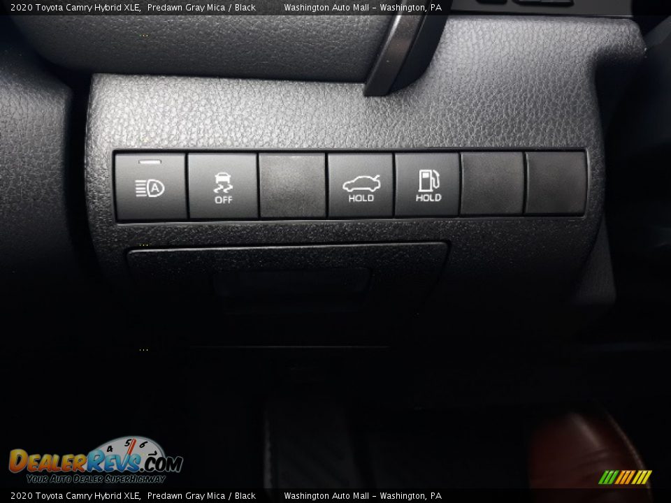 2020 Toyota Camry Hybrid XLE Predawn Gray Mica / Black Photo #9