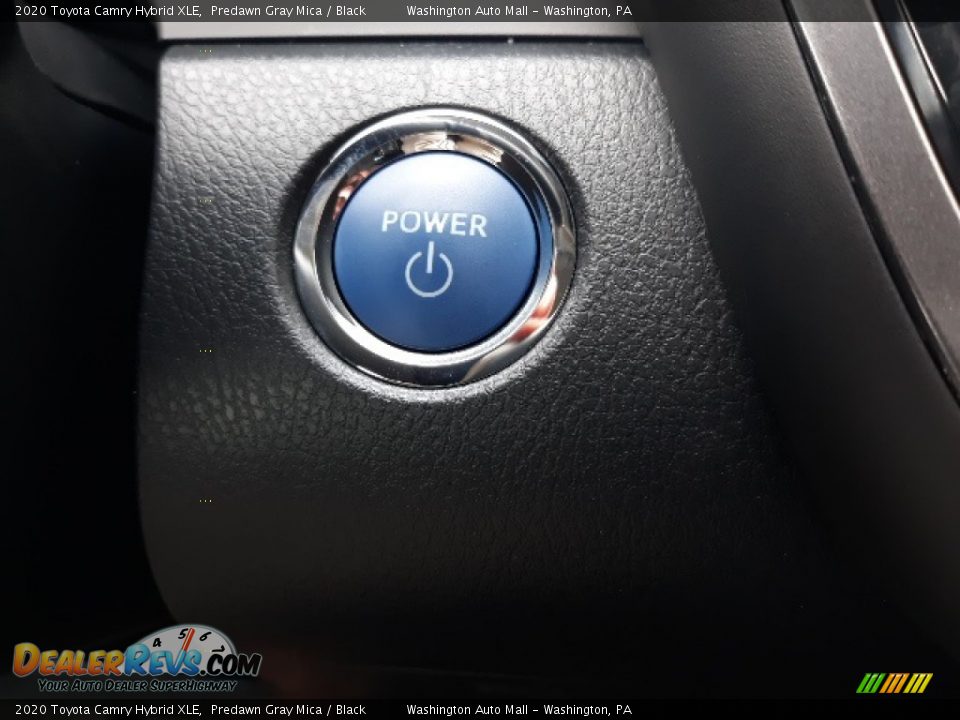 2020 Toyota Camry Hybrid XLE Predawn Gray Mica / Black Photo #10