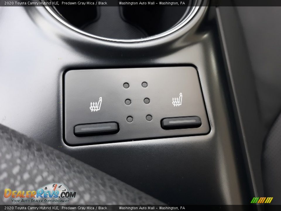 2020 Toyota Camry Hybrid XLE Predawn Gray Mica / Black Photo #16
