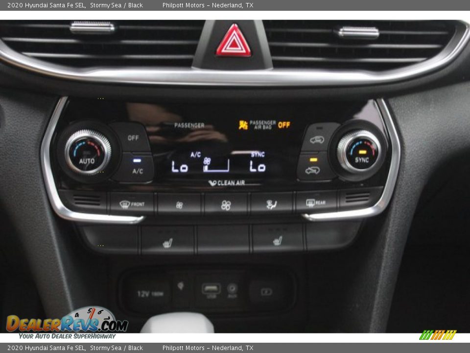 2020 Hyundai Santa Fe SEL Stormy Sea / Black Photo #16