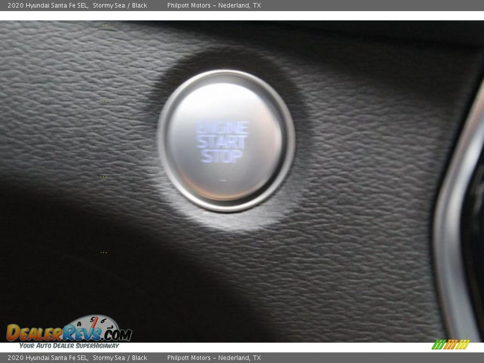 2020 Hyundai Santa Fe SEL Stormy Sea / Black Photo #17