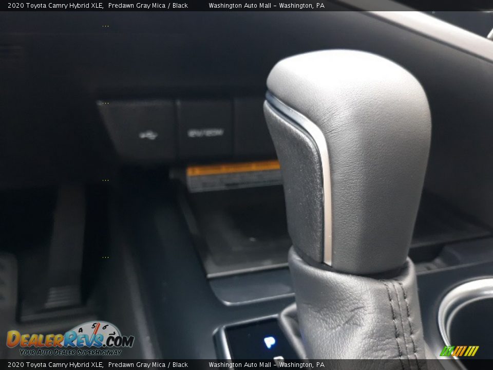 2020 Toyota Camry Hybrid XLE Predawn Gray Mica / Black Photo #18