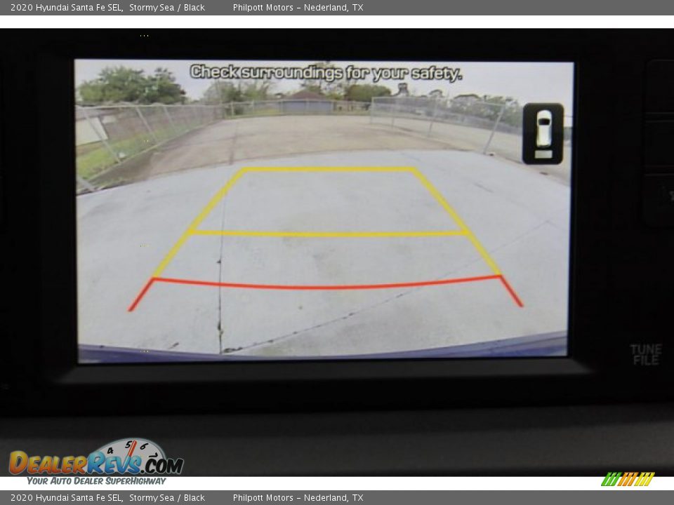 2020 Hyundai Santa Fe SEL Stormy Sea / Black Photo #18