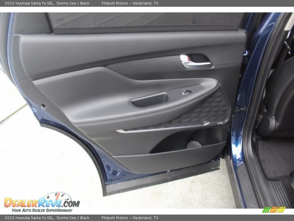 2020 Hyundai Santa Fe SEL Stormy Sea / Black Photo #19