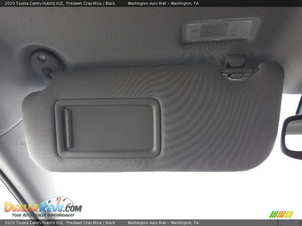 2020 Toyota Camry Hybrid XLE Predawn Gray Mica / Black Photo #23