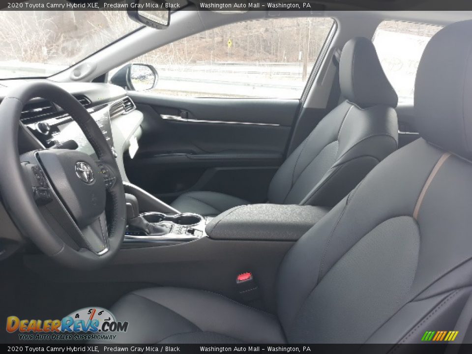 2020 Toyota Camry Hybrid XLE Predawn Gray Mica / Black Photo #25