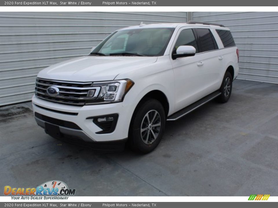 2020 Ford Expedition XLT Max Star White / Ebony Photo #3